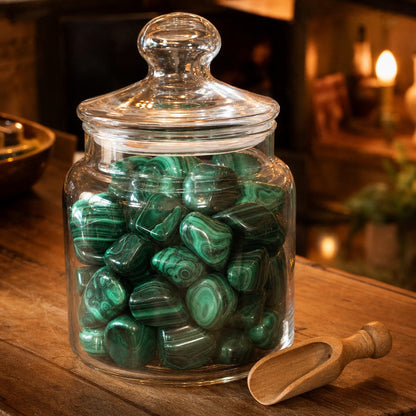 Malachite A Tumbled Stones