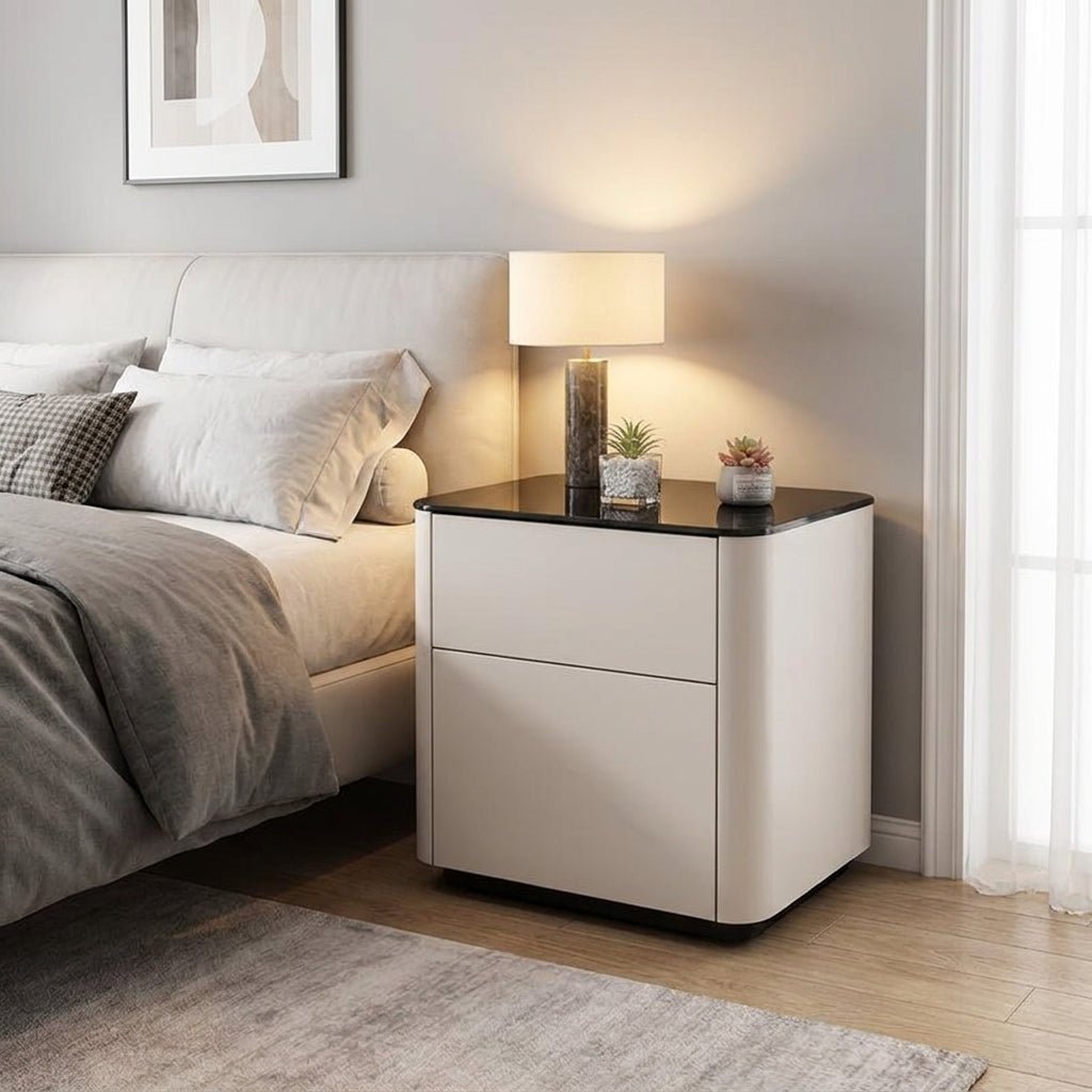 Malaga Two-Drawer Bedside Table