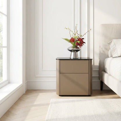 Malaga Two-Drawer Bedside Table