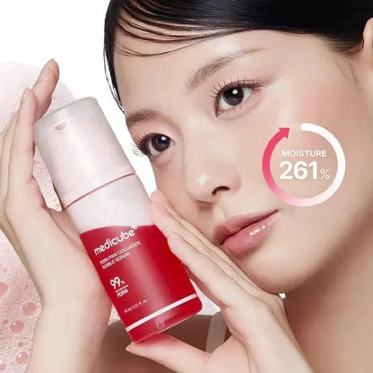 Medicube PDRN Pink Collagen Bubble Serum 95ml