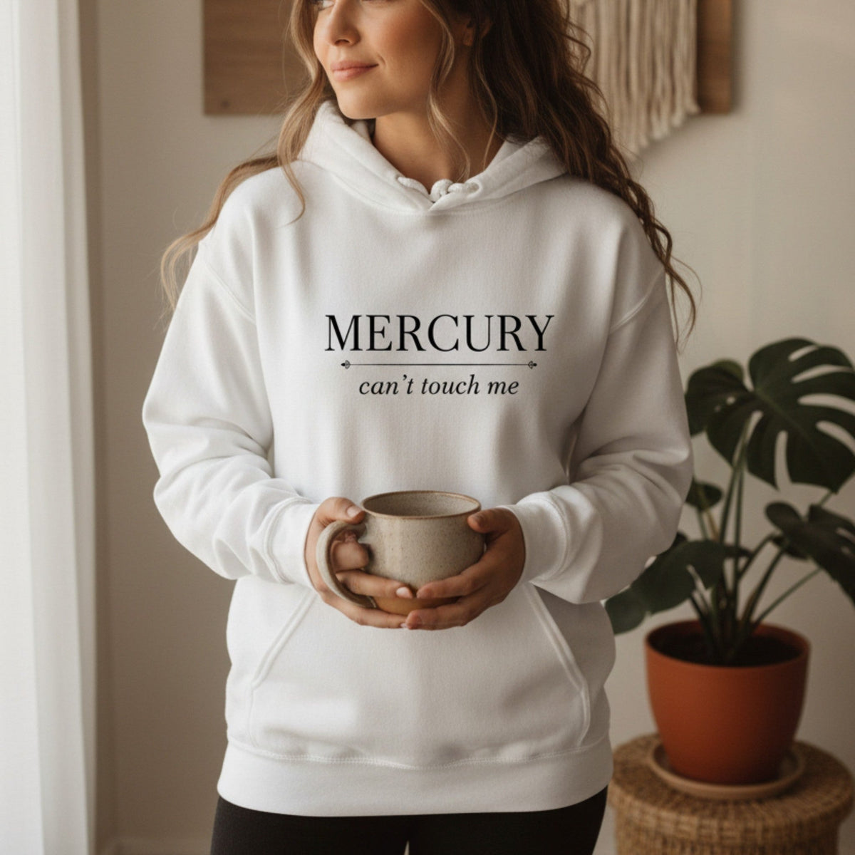 Mercury Can't Touch Me Hoodie | Astrology Hoodie for Women | Mercury Retrograde Gift