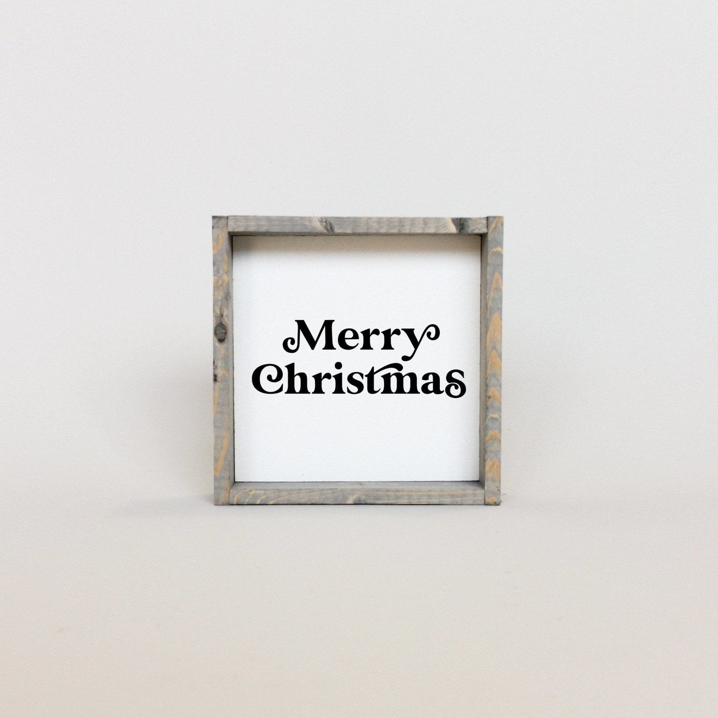 Fröhliche Weihnachten Mini Holzschild