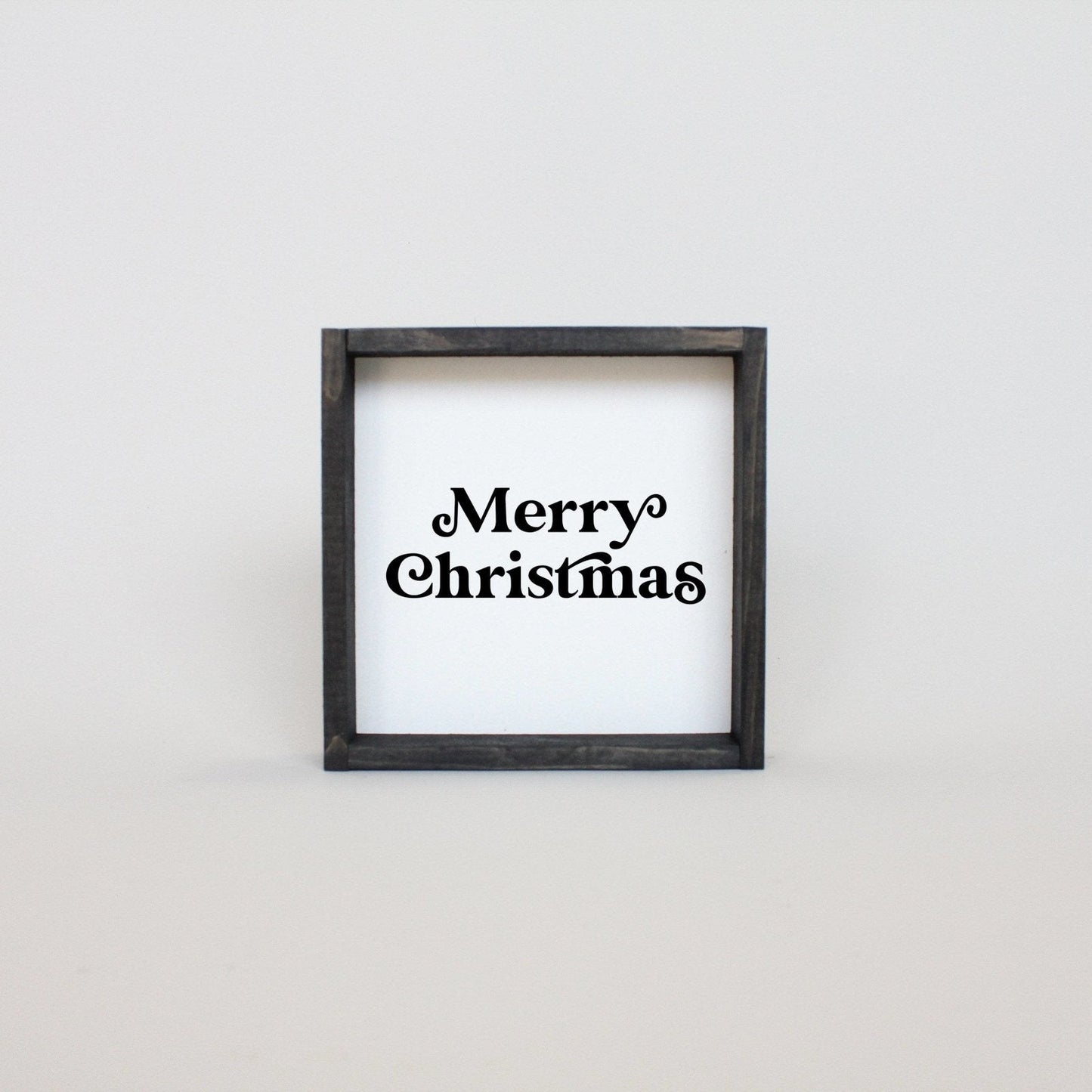 Fröhliche Weihnachten Mini Holzschild