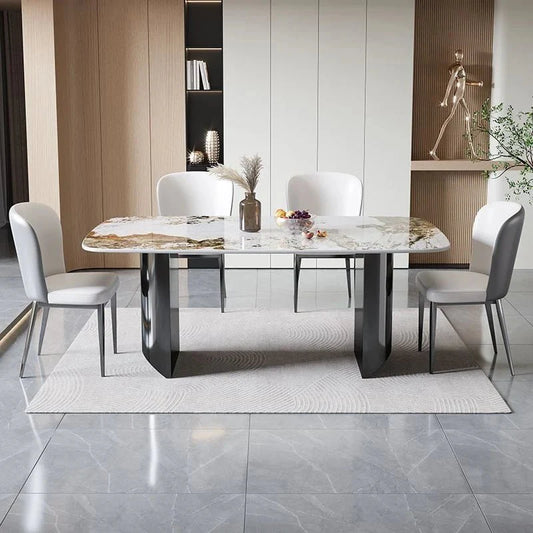 Milan Gold Dust Dining Set