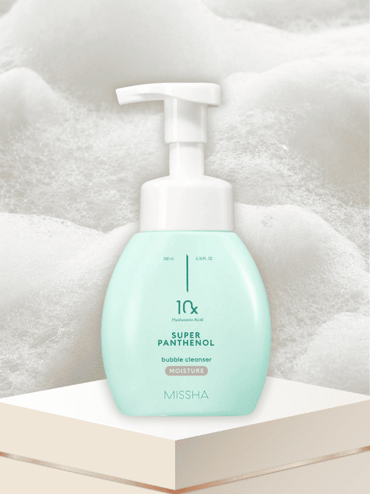MISSHA Super Panthenol Bubble Cleanser 200ml - Moisture