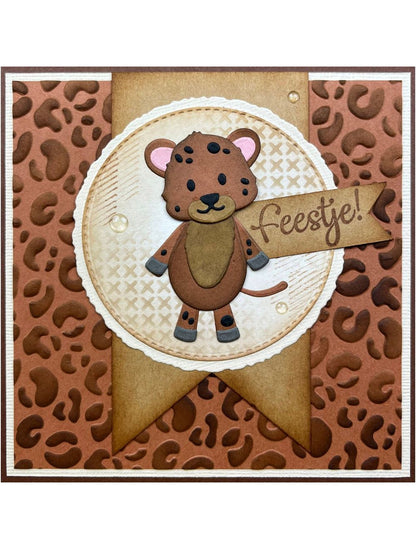 Nellie's Choice - Stencil Leopard