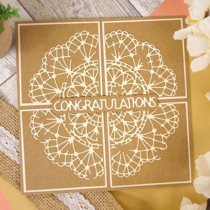 Moonstone Dies - Distressed Doily