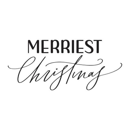 Merriest Christmas Press Plate from the BetterPress Christmas Collection