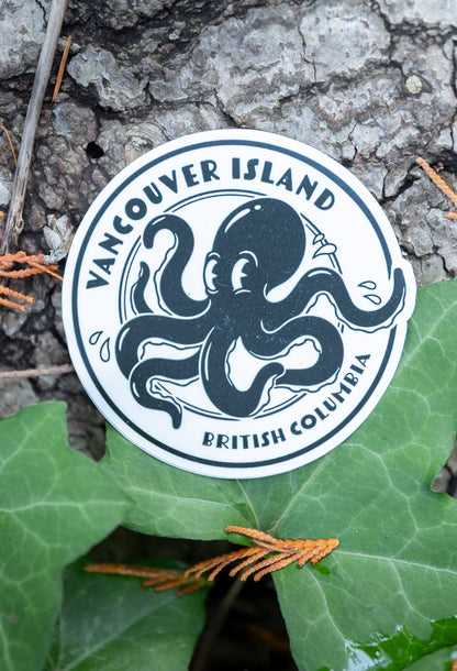 OCTOPUS VAN ISLE Eco Vinyl Sticker