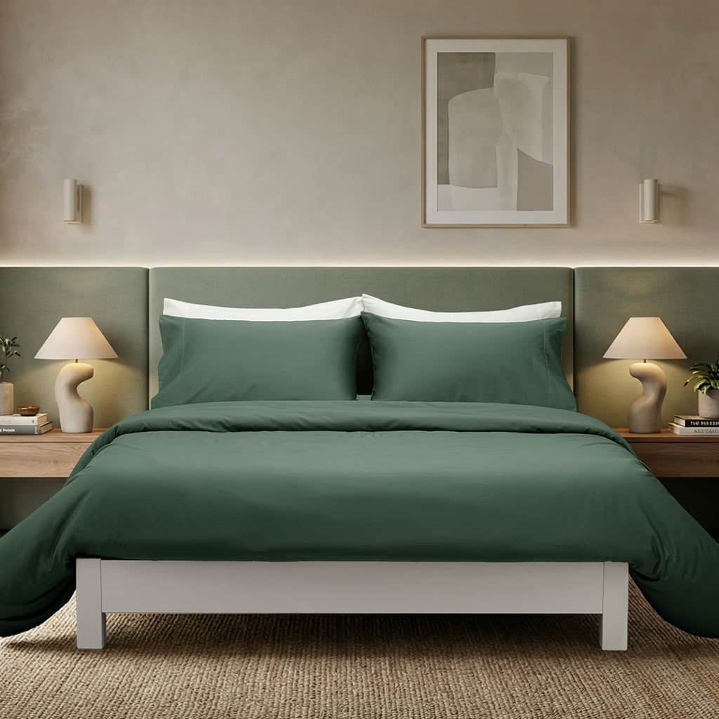 Verfeinerte Kollektion Bettwäsche-Set aus Baumwollsatin