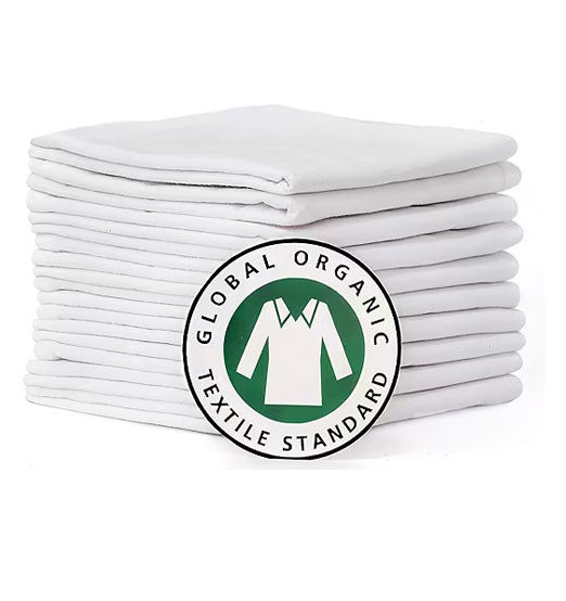 100% Organic Cotton Tea Towel - Cardinal