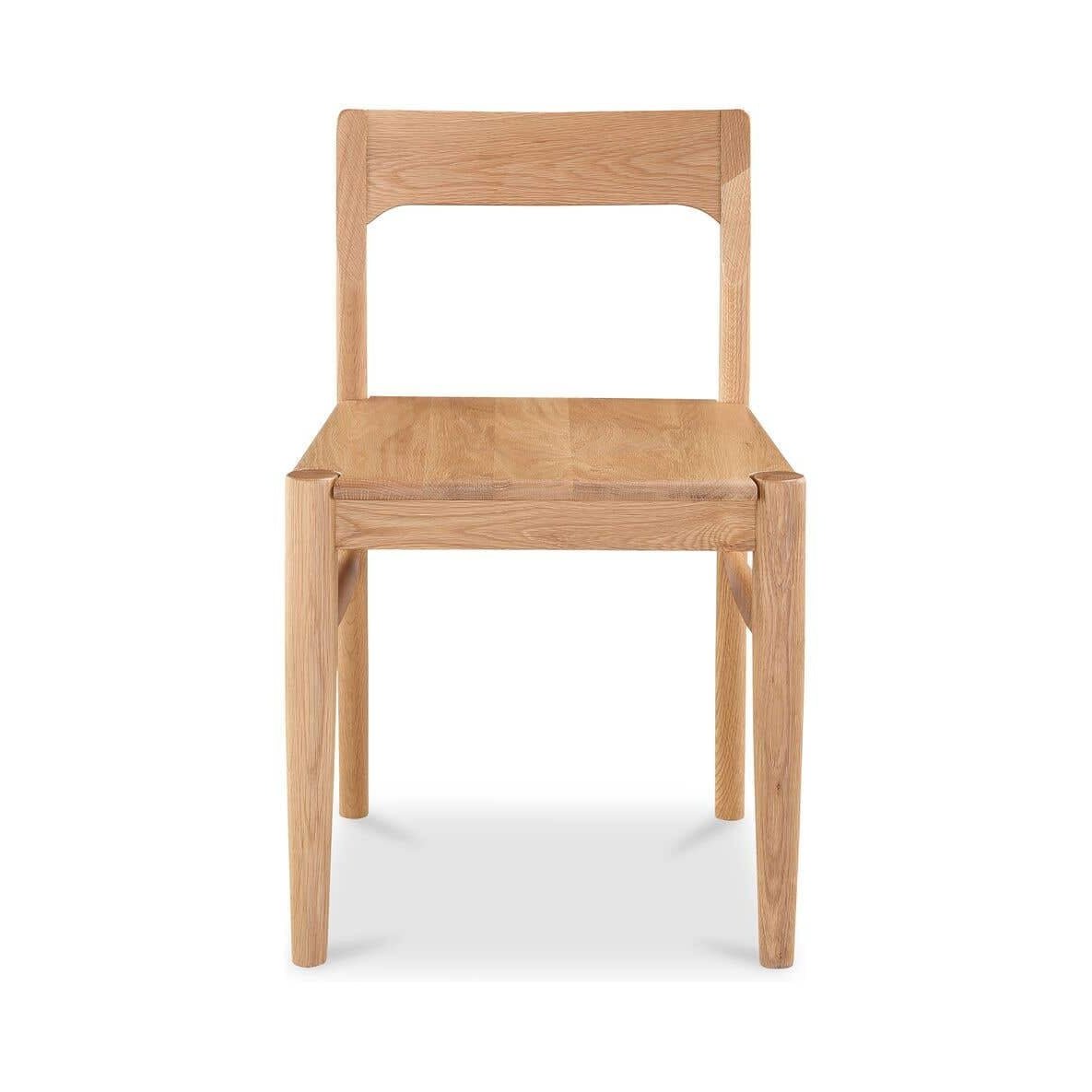 Otis Dining Chair Natural Oak Set of Two