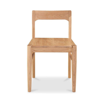 Otis Dining Chair Natural Oak Set of Two