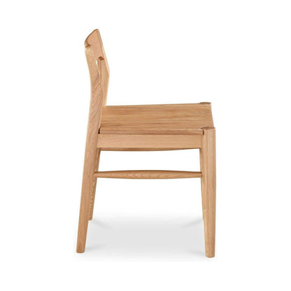 Otis Dining Chair Natural Oak Set of Two