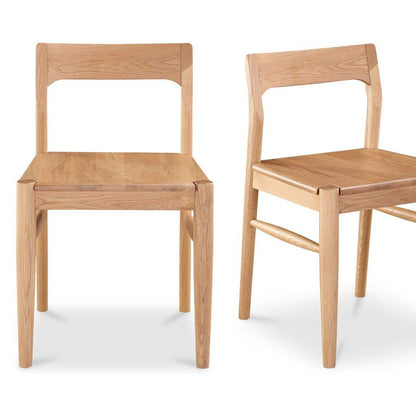 Otis Dining Chair Natural Oak Set of Two