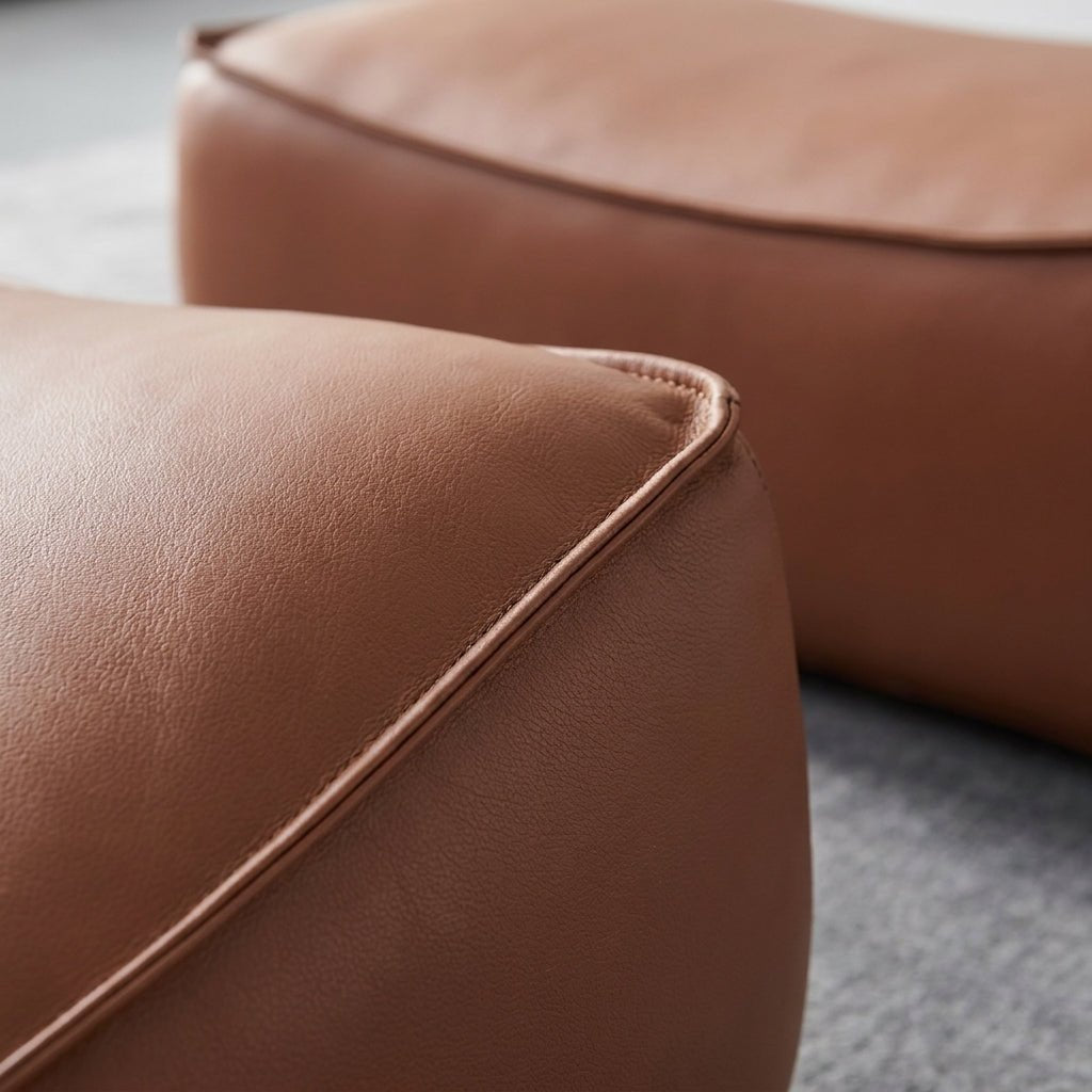 P02 Einzelsessel und Ottoman-Set