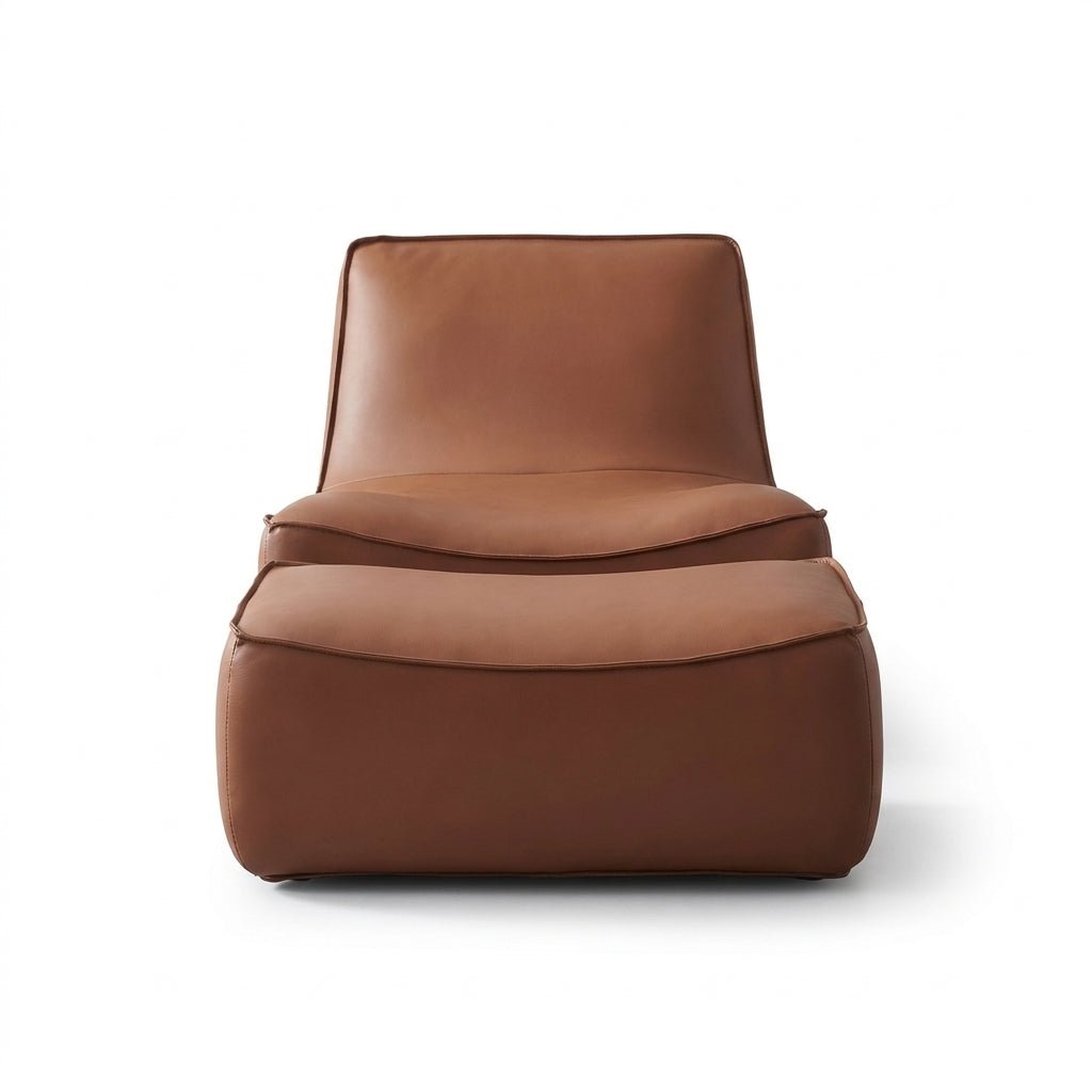 P02 Einzelsessel und Ottoman-Set