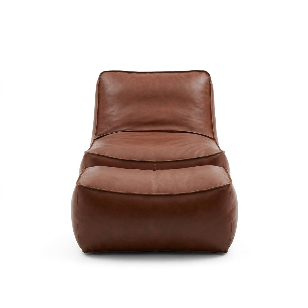 P02 Einzelsessel und Ottoman-Set