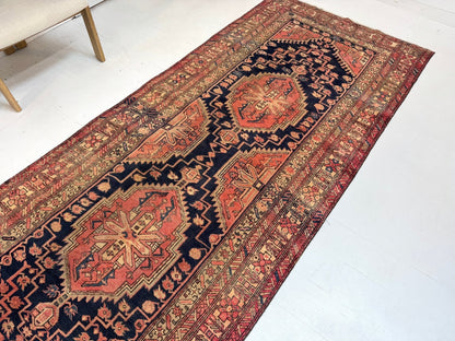 On Hold for Todd - Persian Azerbaijani Runner Rug | 4' 1” x 10' 3"