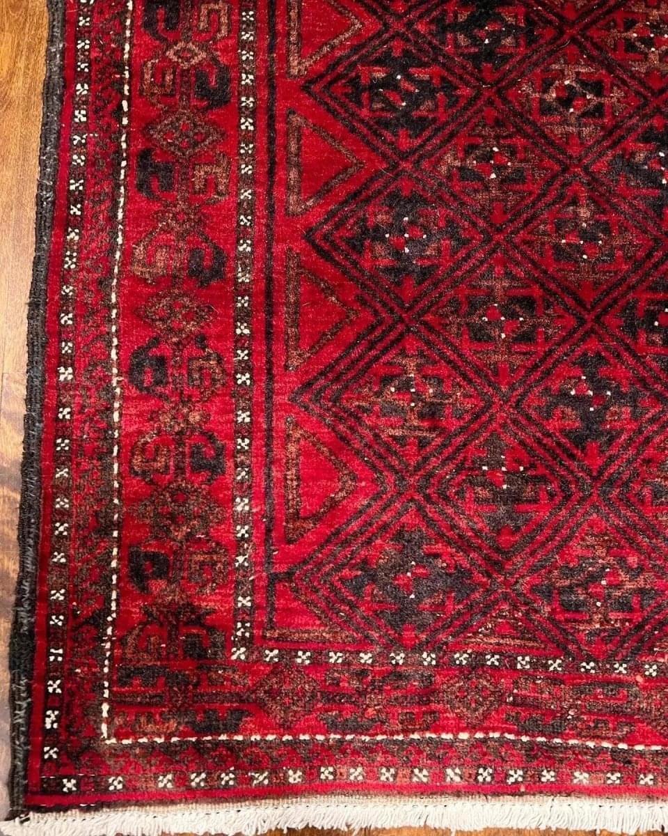 Persian Balouch Rug | 6' 6" x 3' 6"