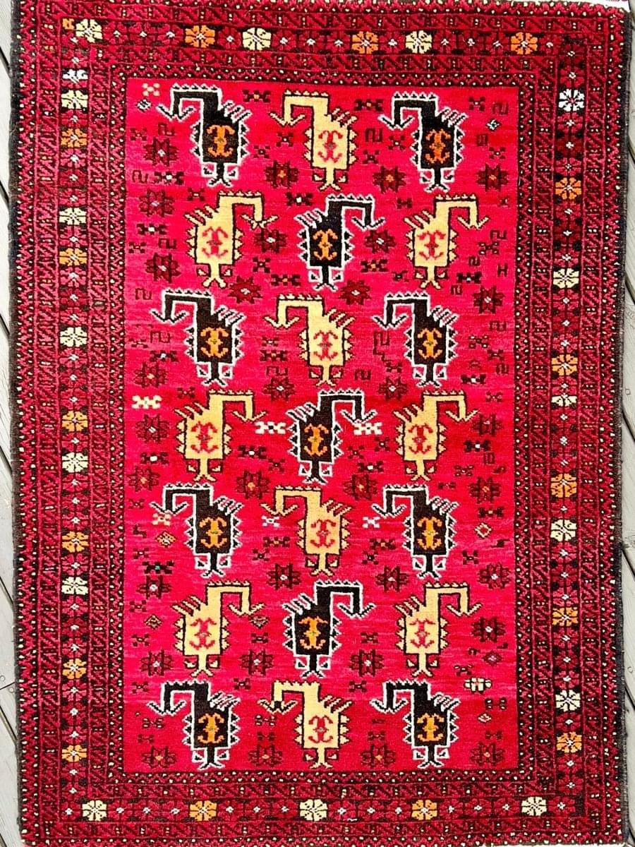 Persian Baluch Rug | 4' 7" x 3' 3"