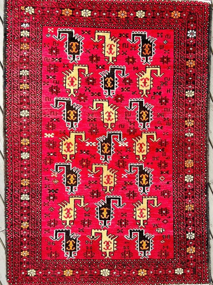 Persian Baluch Rug | 4' 7" x 3' 3"