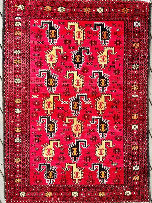 Persian Baluch Rug | 4' 7" x 3' 3"