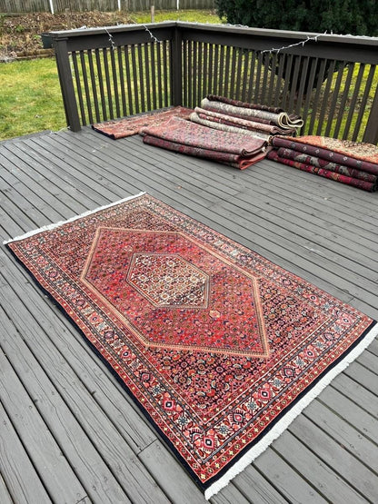 Persian Bidjar Rug | 6' 1" x 3' 7"