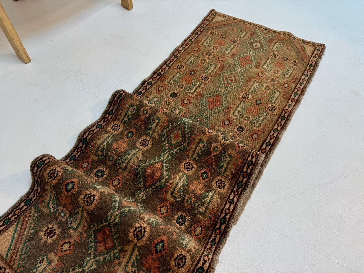 Persian Borujerd Runner Rug | 1' 10” x 6' 5"
