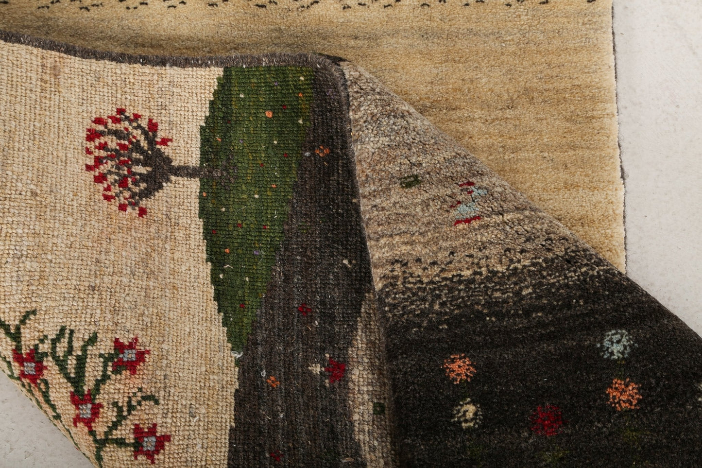 Persian Gabbeh Rug | 2' 9" x 4' 3"