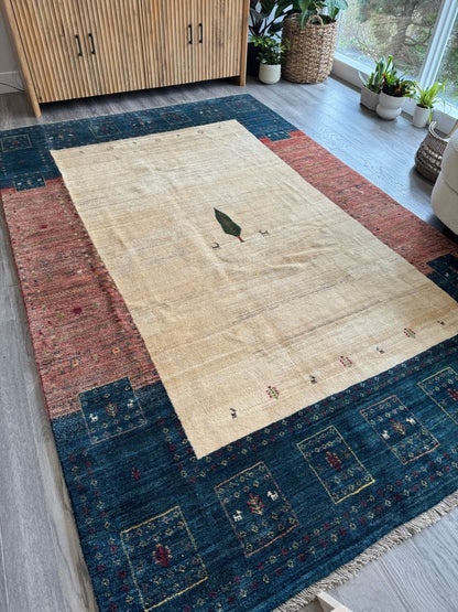 Persian Gabbeh Rug | 6' 7" x 10' 2"