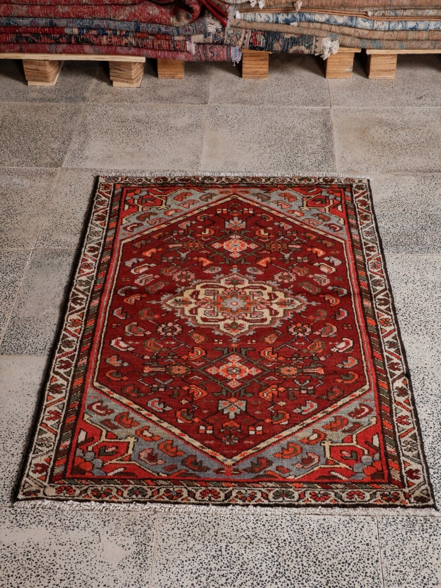 Persischer Hamadan Teppich | 80 x 117 cm