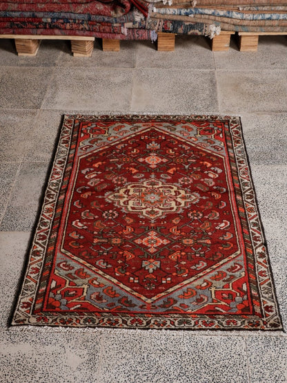 Persischer Hamadan Teppich | 80 x 117 cm