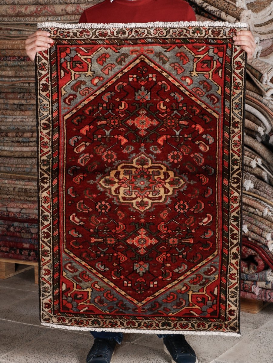 Persischer Hamadan Teppich | 80 x 117 cm