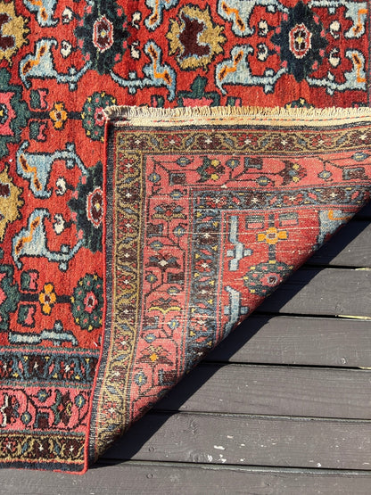 Persian Hamadan Rug | 4' 1" x 6' 6"