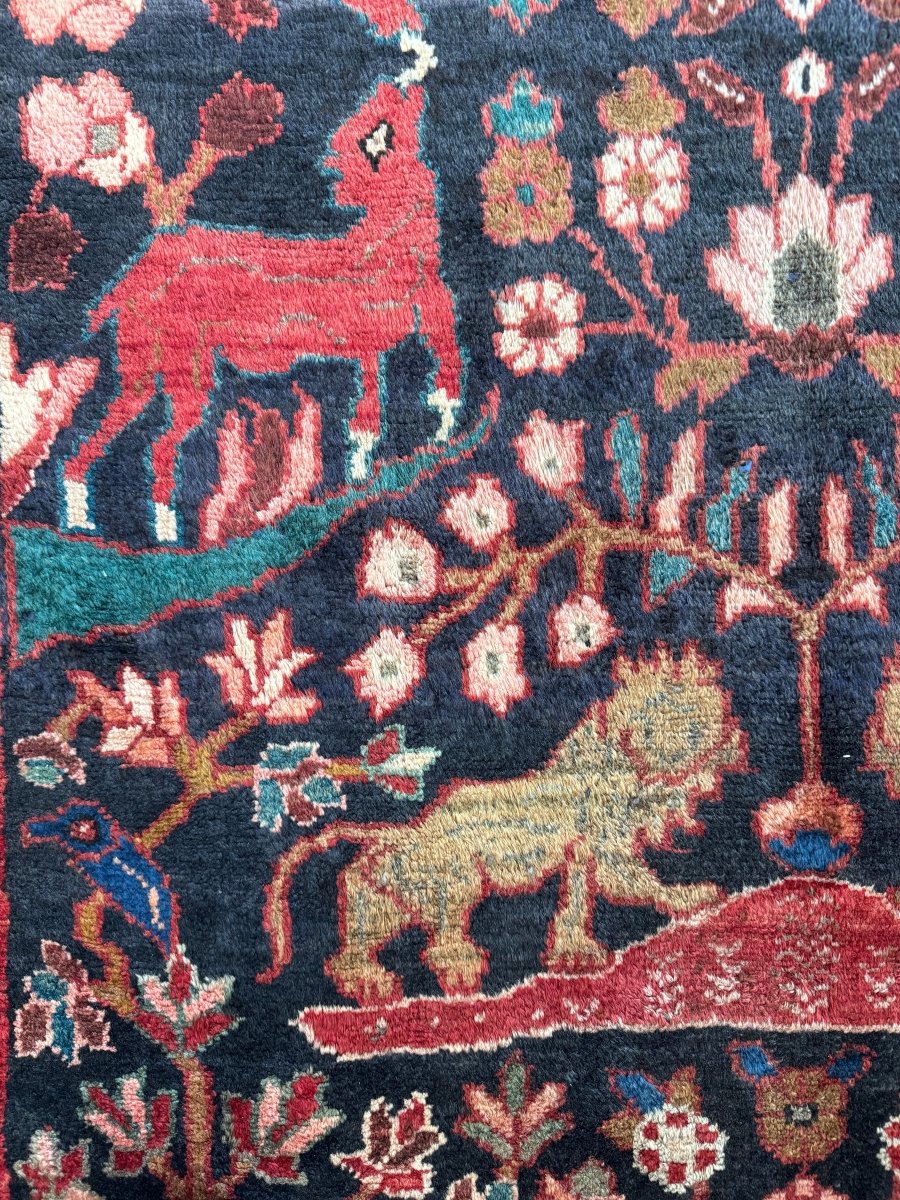 Persian Hamadan Runner Rug | 3' 1" x 9' 5"