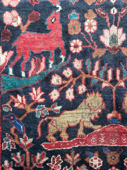 Persian Hamadan Runner Rug | 3' 1" x 9' 5"