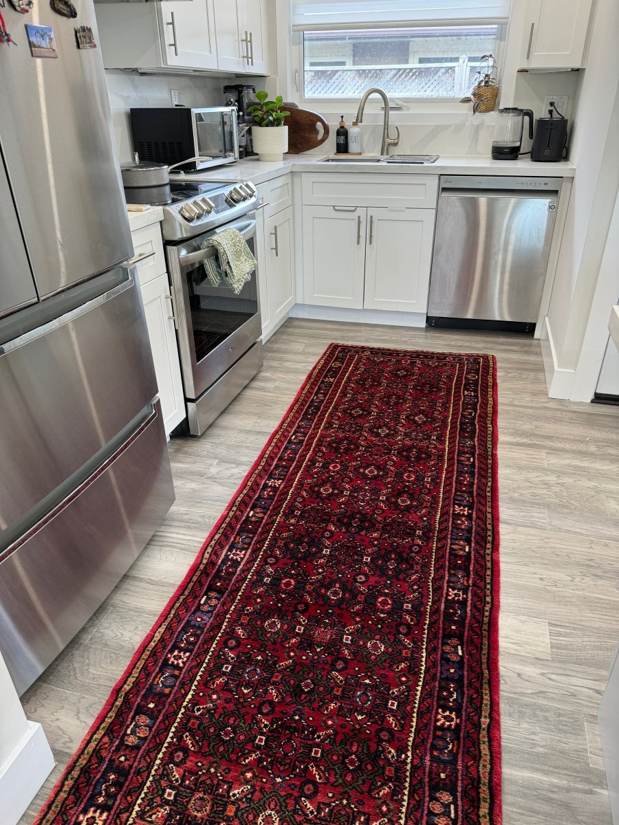 Persian Hosseinabad Runner Rug | 2' 11" x 9' 10"