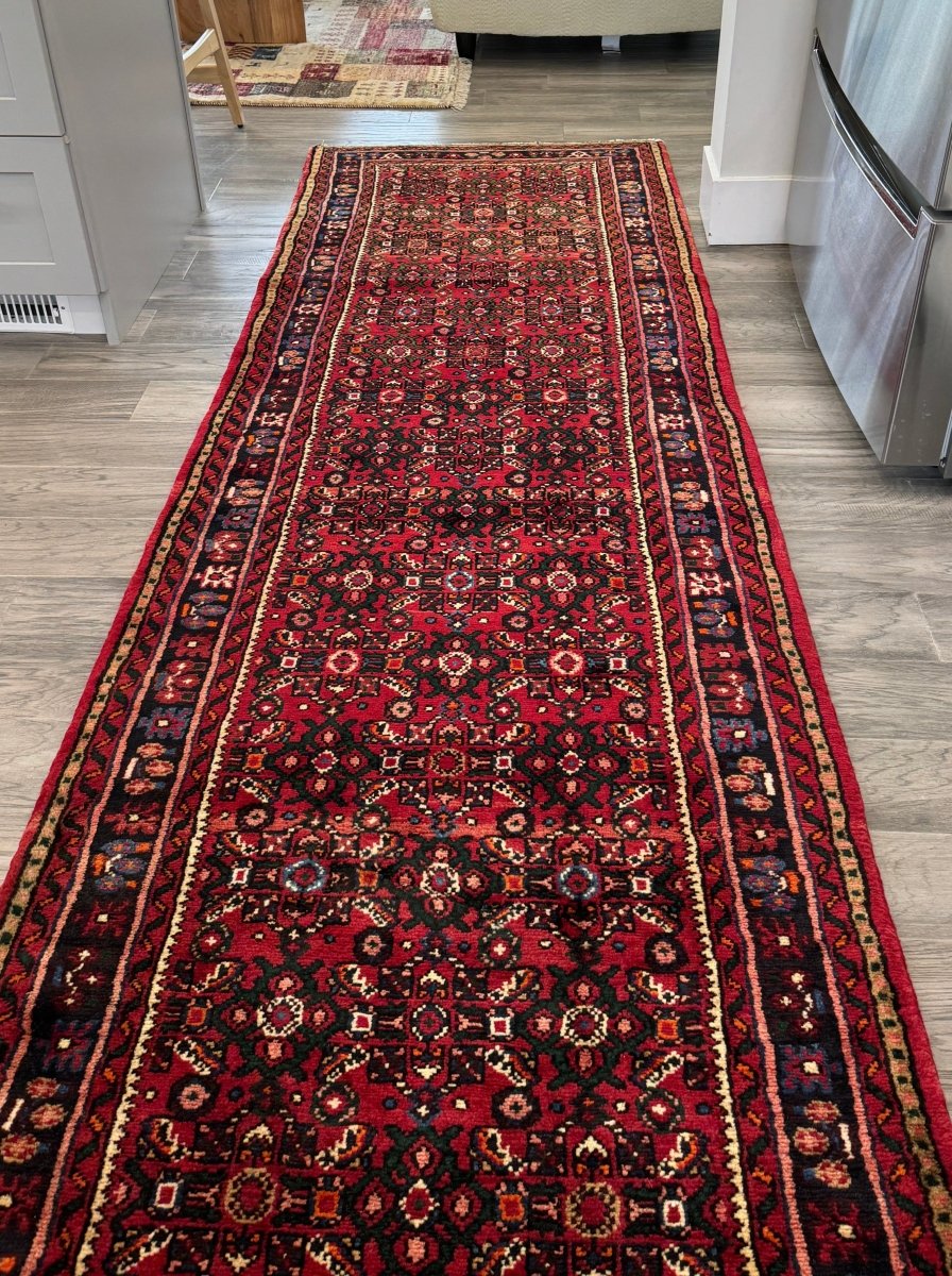 Persian Hosseinabad Runner Rug | 2' 11" x 9' 10"