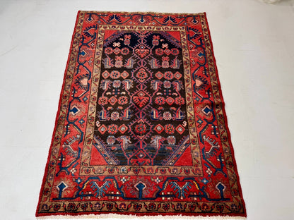 Persian Jozan Rug | 3' 5” x 4' 11"