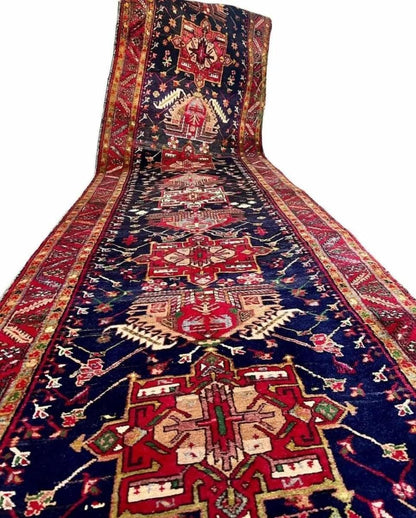 Persian Karaja Runner | 14’ 3” x 3’ 2”