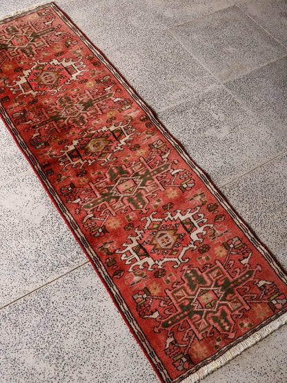 Persian Karaja Runner Rug | 1' 8” x 5' 6"