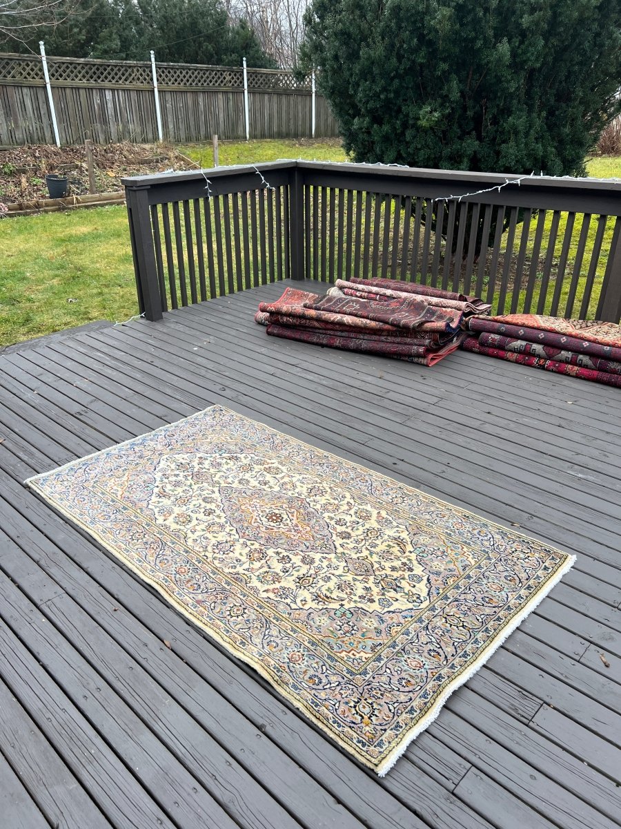 Persian Kashan Rug 1/2 | 6' x 3' 5"