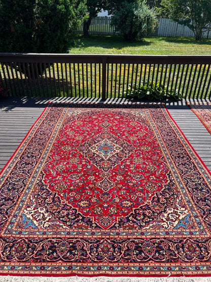 Persian Kashan Rug | 12' x 8' 4"