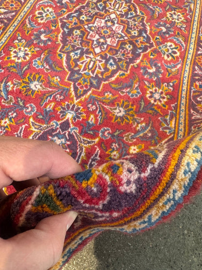 On Hold - Persian Kashan Rug | 2' 1" x 4' 8"