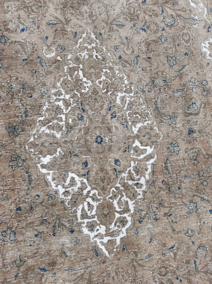 Persian Kashan Vintage Rug | 8' 1" x 13’