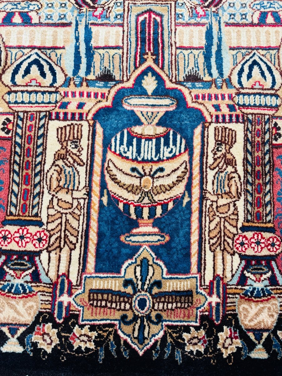 Persian Kashmar Rug | 6' 7" x 9' 4"
