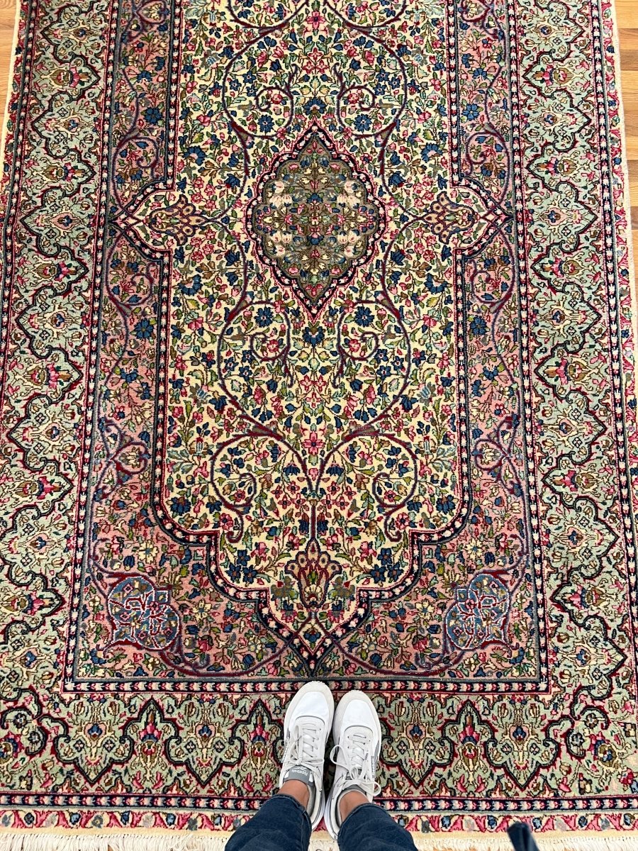 Persian Kerman Rug | 4' 9" x 8' 3"