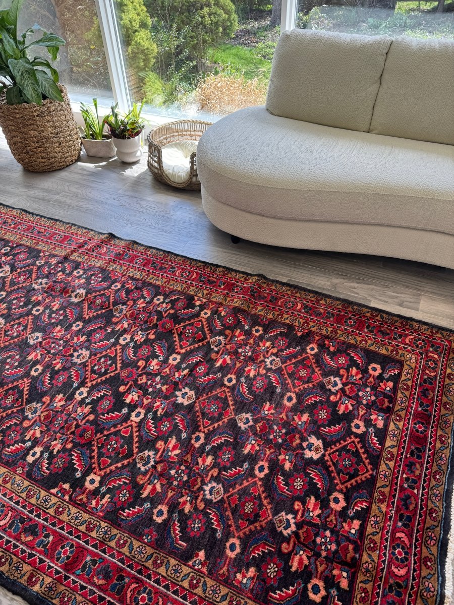 Persian Lilihan Rug | 4' 11" x 11"