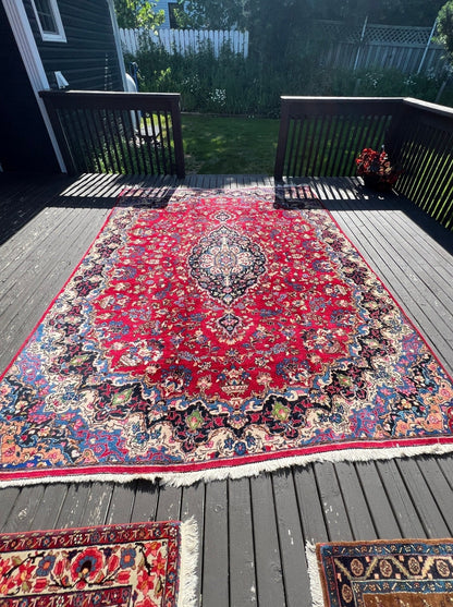 Persian Mashad Rug | 7' 10" x 11' 2"